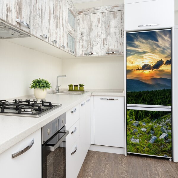 Nálepka na ledničku samolepící Panorama hor FridgeStick-70x190-f-118999415