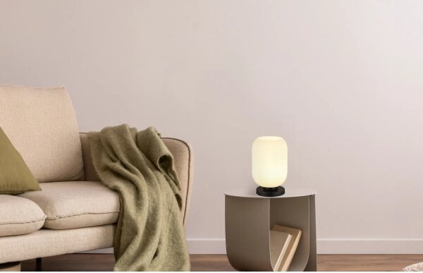 Globo 15469TO - Stolní lampa NORMY 1xE27/40W/230V bílá