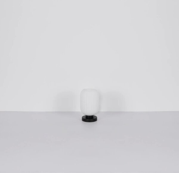 Globo 15469TO - Stolní lampa NORMY 1xE27/40W/230V bílá