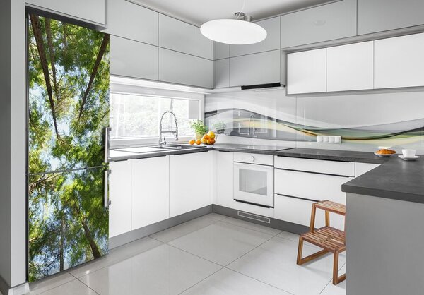 Nálepka na ledničku samolepící Koruna stromů FridgeStick-70x190-f-119047799