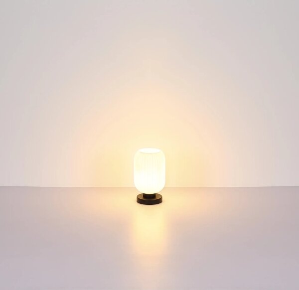 Globo 15469TO - Stolní lampa NORMY 1xE27/40W/230V bílá