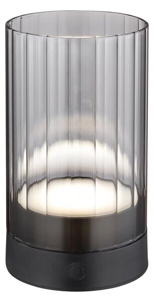 Globo 21012S -LED Ven. stolní lampa PIXY LED/2W/3,7V 2700/4000/6500K IP44 šedá