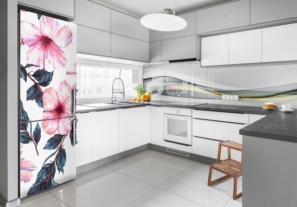 Nálepka fototapeta na ledničku Ibišek FridgeStick-70x190-f-120179468