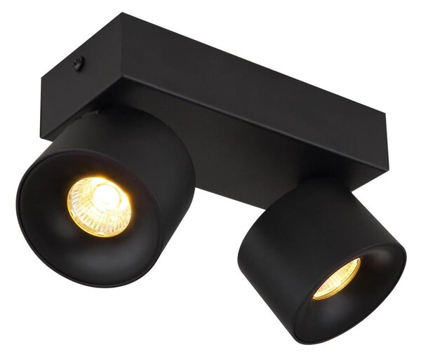 Globo 56961-2B - LED Bodové svítidlo RAE 2xLED/6W/230V černá