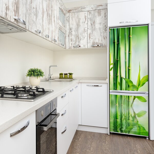 Foto nálepka tapeta lednička Bambus FridgeStick-70x190-f-120328411