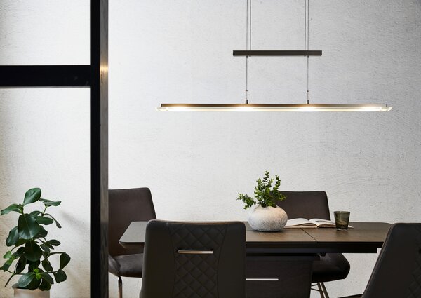 ZÁVĚSNÉ LED SVÍTIDLO, 88/9/80-150 cm - Závěsná světla