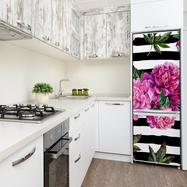 Nálepka fototapeta na ledničku Pivoňka FridgeStick-70x190-f-120266608