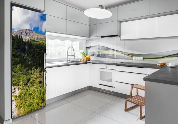 Foto nálepka na ledničku Mořské oko Tatry FridgeStick-70x190-f-121923797