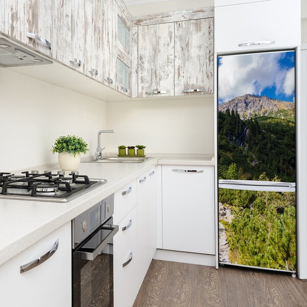 Foto nálepka na ledničku Mořské oko Tatry FridgeStick-70x190-f-121923797