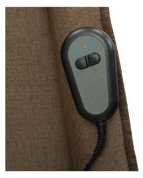 Polohovací křeslo Vutras, hnědá