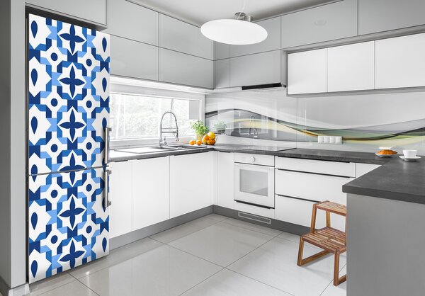 Nálepka tapeta na ledničku Gemetrické pozadí FridgeStick-70x190-f-121484339