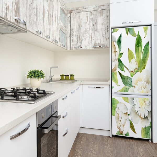 Nálepka fototapeta na ledničku Pivoňka FridgeStick-70x190-f-121809062