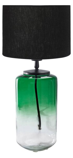 PR Home Gunnie stolní lampa, sklo, zelená/čirá