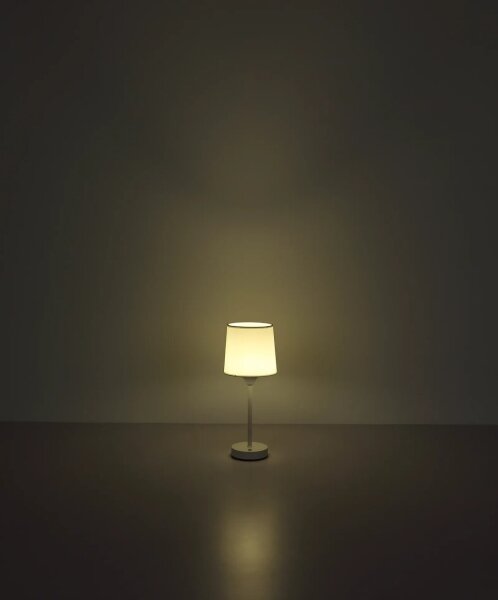 Globo 21008W - LED Stmív. stolní lampa LUNKI LED/2,5W/3,7V 2700/4000/6500K bílá