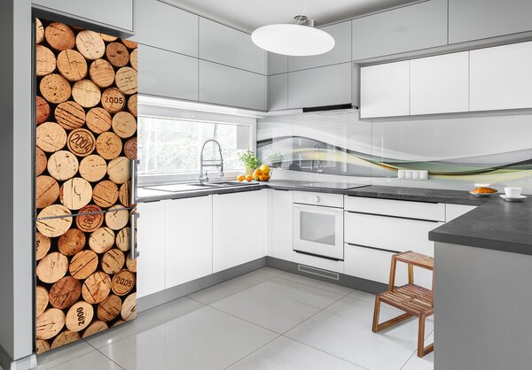 Nálepka fototapeta na ledničku Korek víno FridgeStick-70x190-f-123147896