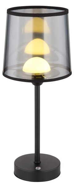 Globo 21008S - LED Stmív. stolní lampa LUNKI LED/2,5W/3,7V 2700/4000/6500K černá