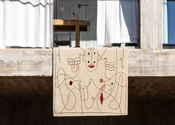 Nanimarquina Venkovní koberec Silhouette Outdoor, 100% PET Rozměr: 170x240 cm