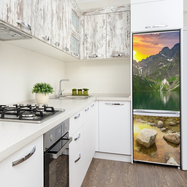 Foto nálepka na ledničku Mořské oko Tatry FridgeStick-70x190-f-123444571