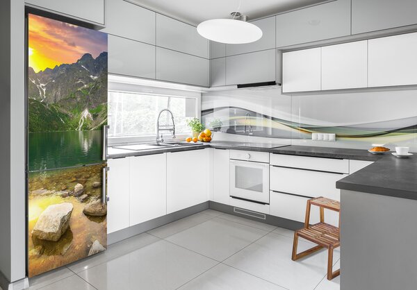 Foto nálepka na ledničku Mořské oko Tatry FridgeStick-70x190-f-123444571