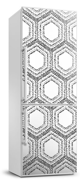 Nálepka tapeta na ledničku Gemetrické pozadí FridgeStick-70x190-f-123444558