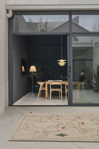 Nanimarquina Venkovní koberec Silhouette Outdoor, 100% PET Rozměr: 170x240 cm