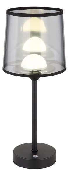 Globo 21008S - LED Stmív. stolní lampa LUNKI LED/2,5W/3,7V 2700/4000/6500K černá