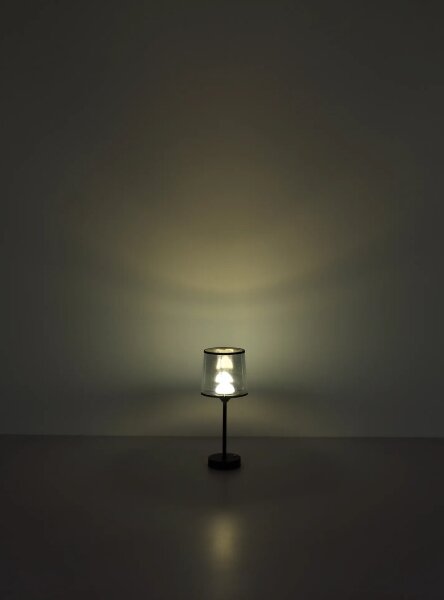 Globo 21008S - LED Stmív. stolní lampa LUNKI LED/2,5W/3,7V 2700/4000/6500K černá