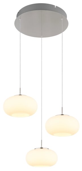 Globo 15744-3HN - LED Lustr na lanku QUINTARA 3xLED/6W/230V