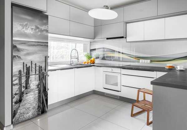 Nálepka na ledničku Stezka nad mořem FridgeStick-70x190-f-123720433
