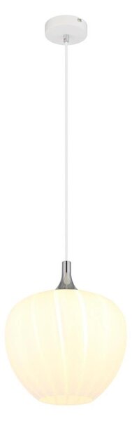 Globo 15548H1W - Lustr na lanku MAXY 1xE27/60W/230V pr. 29 cm bílá