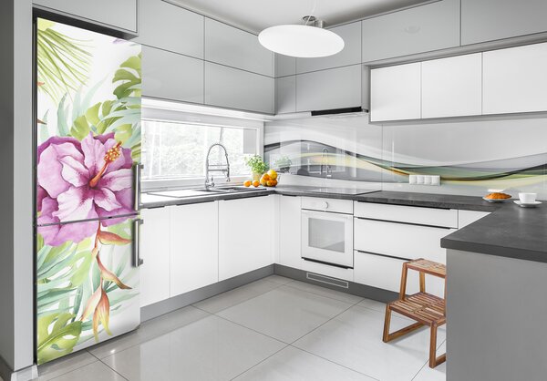 Fototapeta samolepící na ledničku Havajský vzor FridgeStick-70x190-f-123607543
