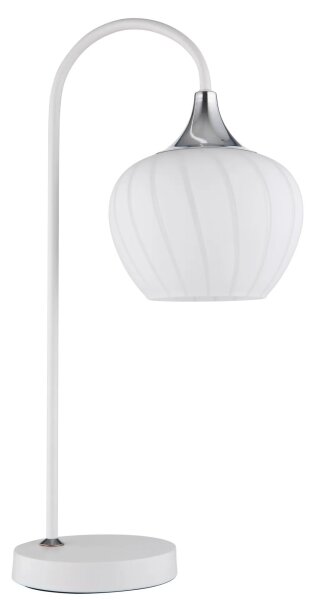 Globo 15548TW - Stolní lampa MAXY 1xE27/40W/230V bílá