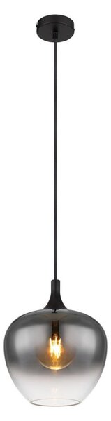 Globo 15548H - Lustr na lanku MAXY 1xE27/40W/230V pr. 24 cm černá