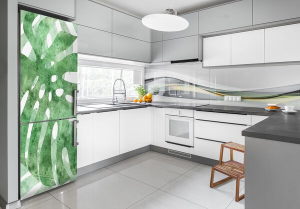 Nálepka fototapeta na ledničku Monstera FridgeStick-70x190-f-124503131