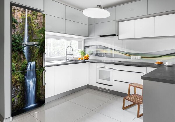 Nálepka na ledničku samolepící Vodopád FridgeStick-70x190-f-123833473