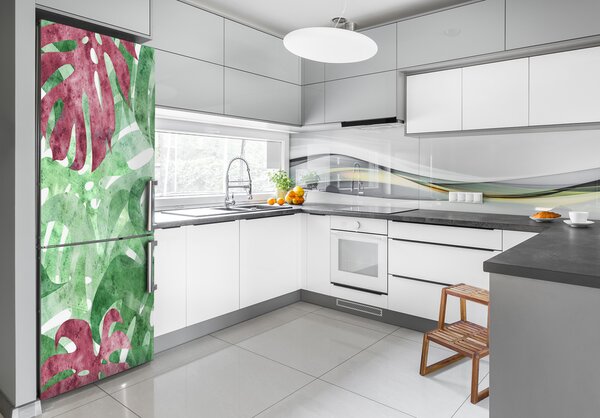 Nálepka fototapeta na ledničku Monstera FridgeStick-70x190-f-124503126