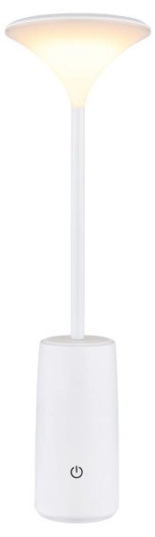 Globo 21020W - LED Stmívatelná stolní lampa QUIRIN LED/1,2W/3,7V 3000K bílá