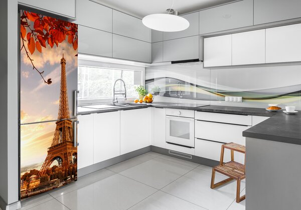 Samolepící nálepka na ledničku Eiffelova věž FridgeStick-70x190-f-126000678