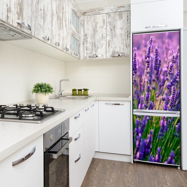 Foto nálepka tapeta lednička Pole levandule FridgeStick-70x190-f-125992739