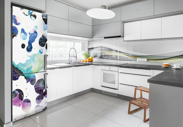 Nálepka na ledničku Barevný vesmír FridgeStick-70x190-f-127279823