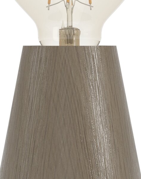 Eglo 44015 - Stolní lampa ASBY 1xE27/40W/230V hnědá