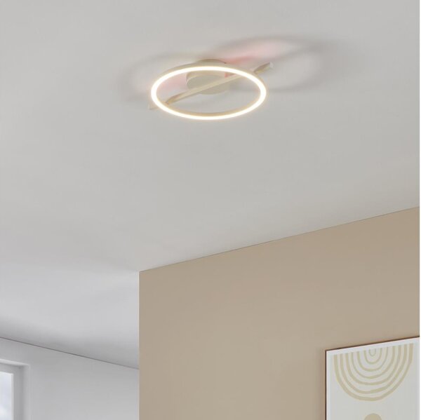 Eglo 901114 - LED Stmívatelné stropní svítidlo AMANDOLO LED/17W/230V bílá + DO