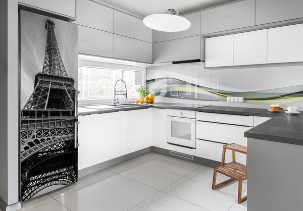 Samolepící nálepka na ledničku Eiffelova věž FridgeStick-70x190-f-127407708