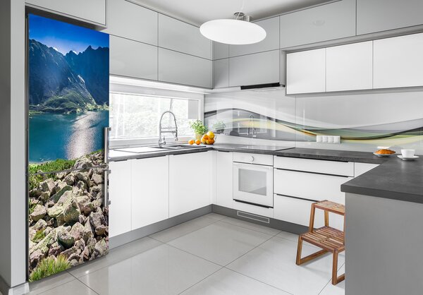 Foto nálepka na ledničku Černé jezero Tatry FridgeStick-70x190-f-127509941