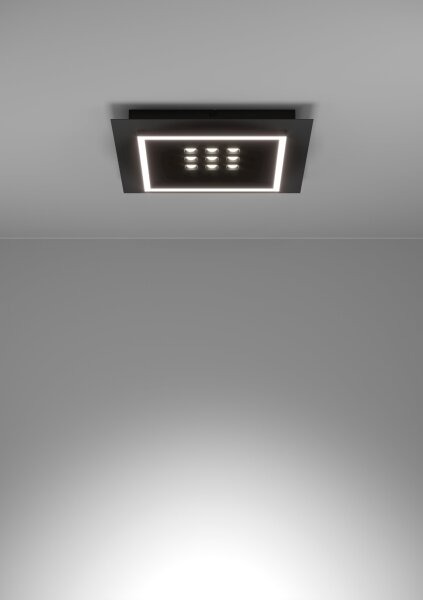Eglo 901192 - LED Stmívatelné stropní svítidlo BALAZOTE LED/21,4W/230V černá +DO