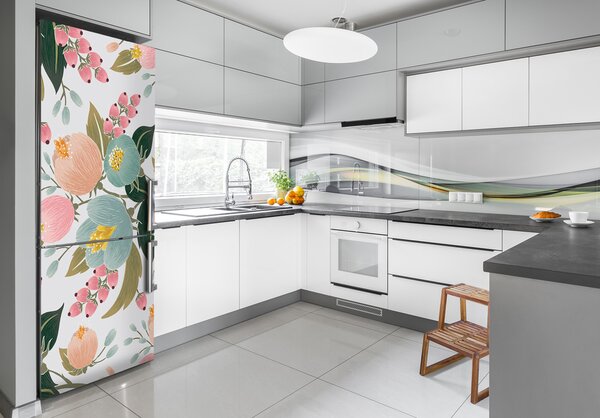 Fototapeta na ledničku Jarní květiny FridgeStick-70x190-f-128115311