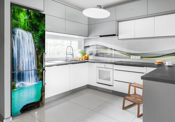 Nálepka na ledničku samolepící Vodopád FridgeStick-70x190-f-130331406