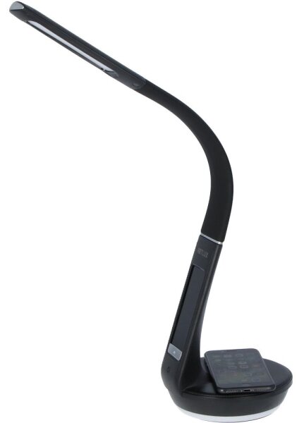 Retlux-LED Stmív. lampa s bezdr. nab. Qi a displejem LED/6W/230V 3000/4000/6000K