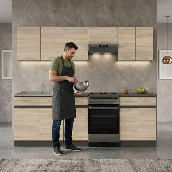 Kuchyň Junona Modul VERZE2 BBL 230, wenge/dub sonoma