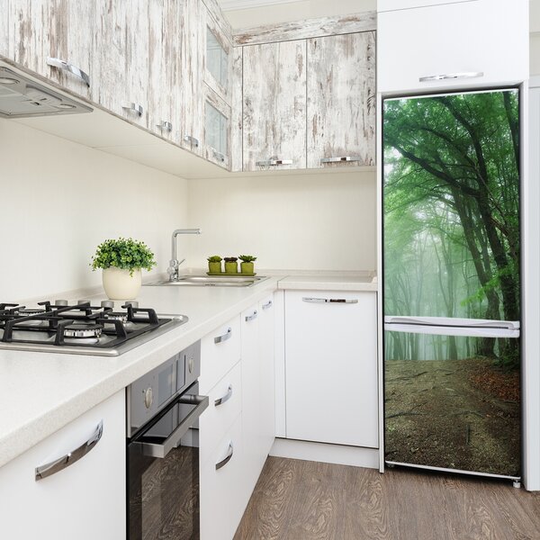 Nálepka na ledničku samolepící Mlha v lese FridgeStick-70x190-f-132941694